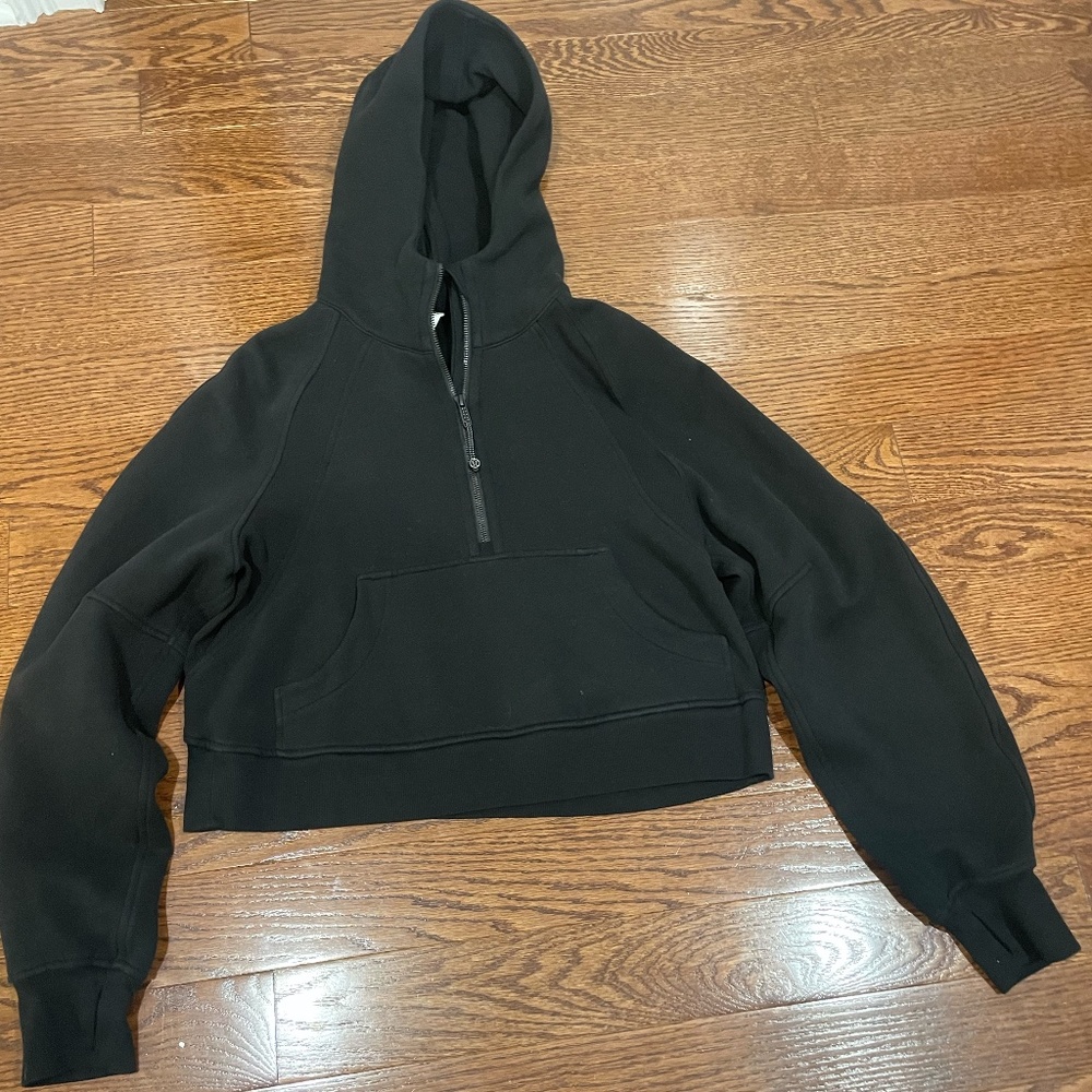 Scuba Oversized Half-Zip Hoodie